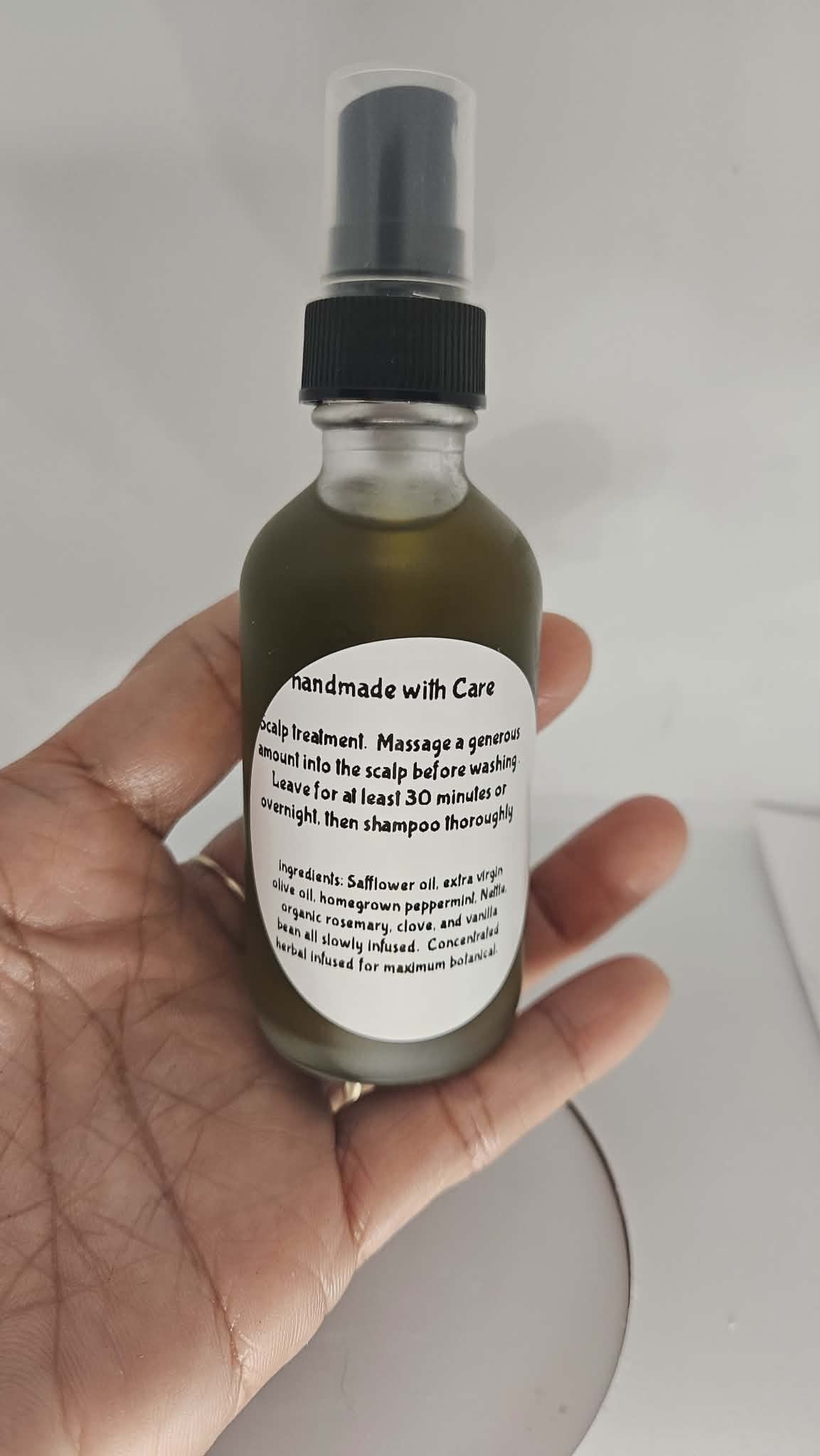 Revive and Thrive Botanical Hair Oil  Minty Rosemary   2oz